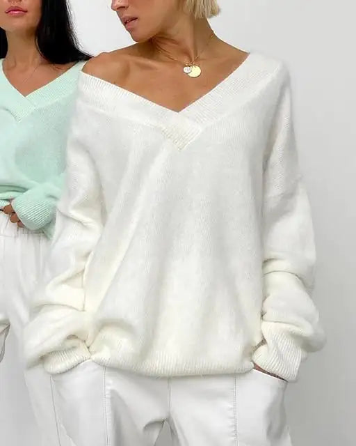 Women’s Loose Sweater – Perfect Transitional Layering