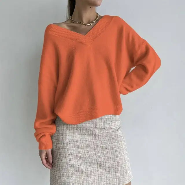 Women’s Loose Sweater – Perfect Transitional Layering